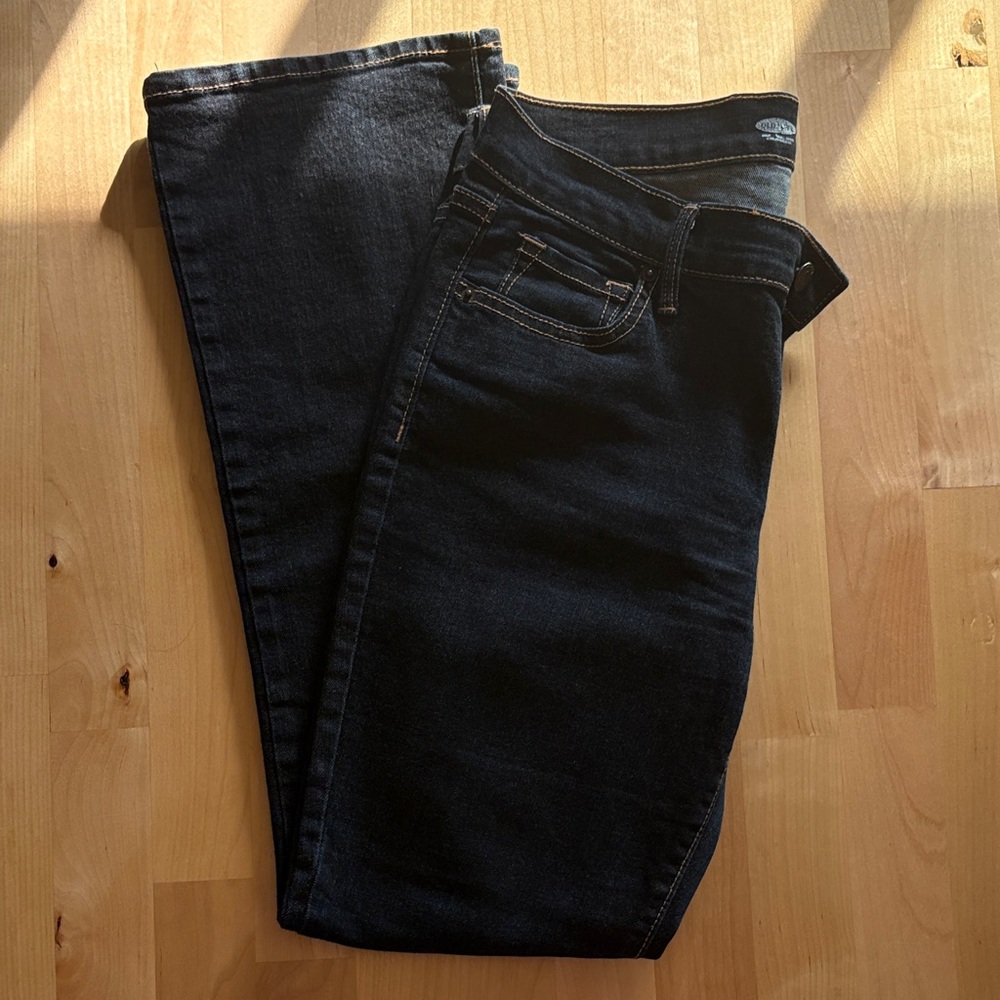 Old Navy Dark Wash Women’s Jeans - Classic Slim Fit Size 4 short